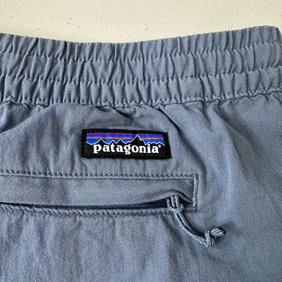 Patagonia Nomader Volley Shorts 7" Size XL Blue Organic Cotton 57175 - Picture 10 of 11